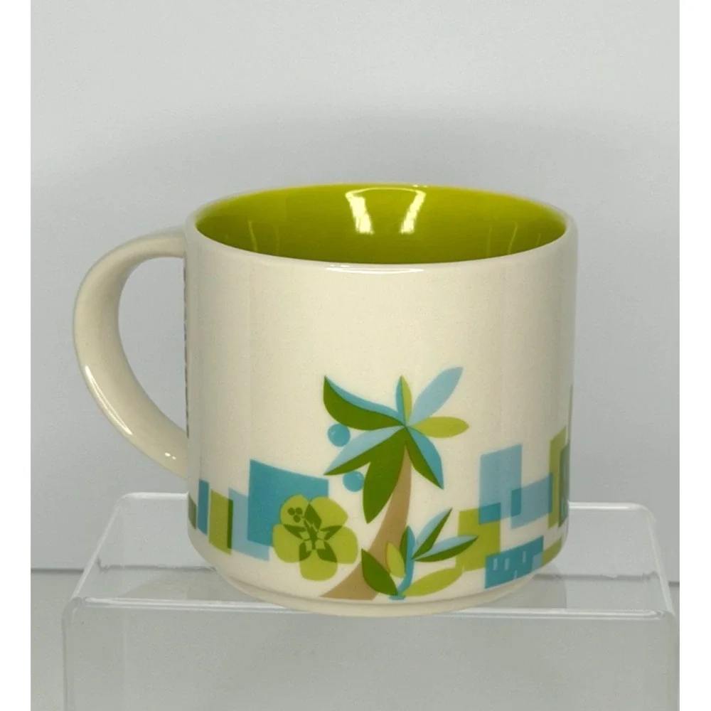 Starbucks Waikiki Hawaii You Are Here Series Collection 14oz Coffee Tea Mug Cup